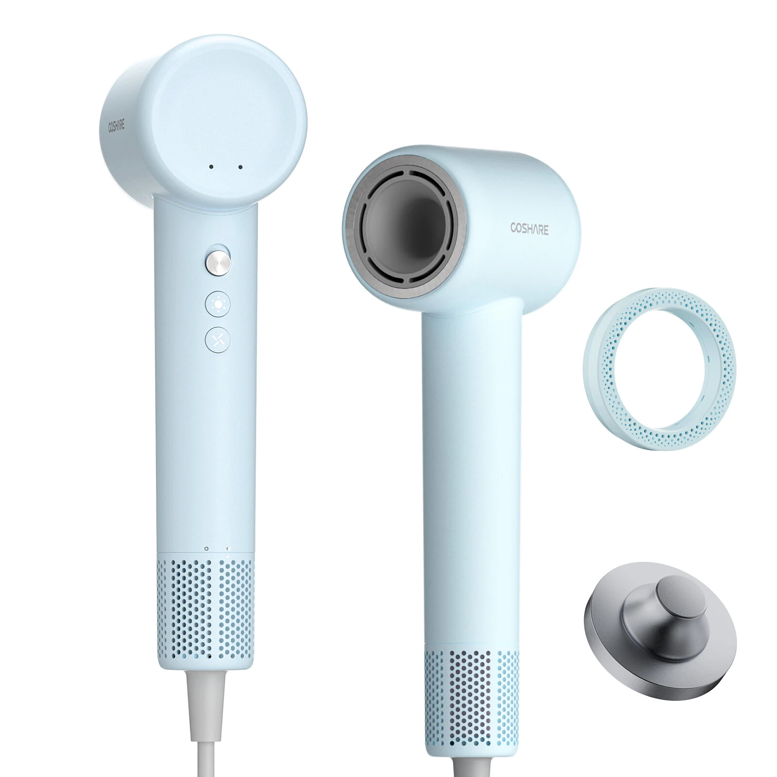 (image for) COSHARE HD20E 1300W Hair Dryer 110,000 RPM 600 Million/cm³ Negative Ions Mini Hair Dryer High-Speed Drying