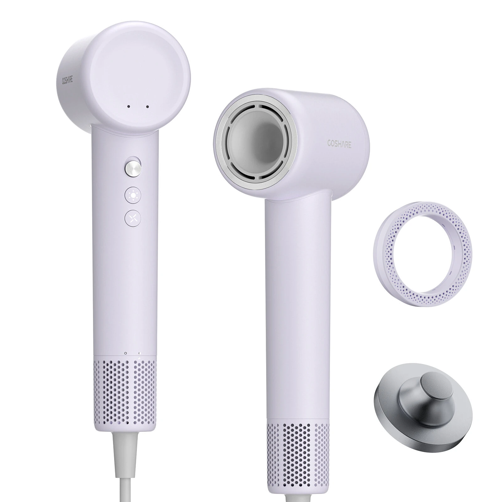 (image for) COSHARE HD20E 1300W Hair Dryer 110,000 RPM 600 Million/cm³ Negative Ions Mini Hair Dryer High-Speed Drying